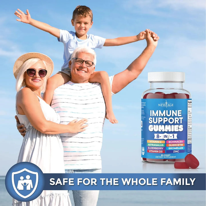 Refuerzo Inmunológico 8 En 1 Raíz De Astrágalo Vitamina C Zi - Imagen 6