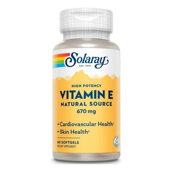 Cápsulas Blandas Vitamina E 1000 Ui 670 Mg Apoyo Salud Piel - Imagen 1