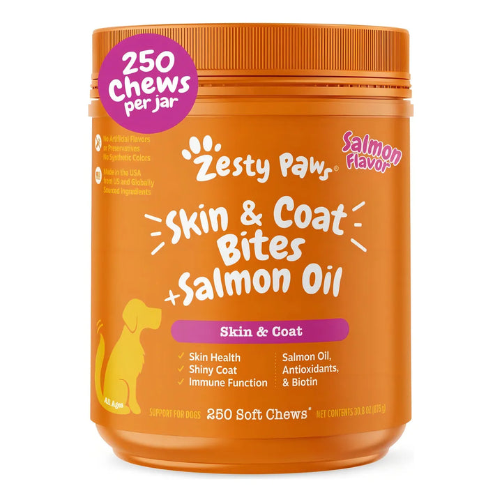 Aceite De Pescado Salmón Omega 3 Para Perros Piel Y Articula - Imagen 1