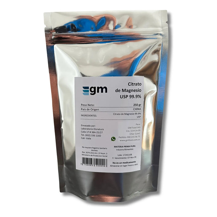 Citrato Magnesio 99.9 Sin Sabor - Imagen 2