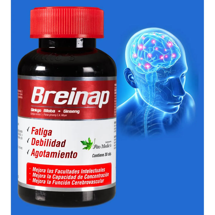 Vitacerebrina Breinap X60caps Sin Sabor - Imagen 3