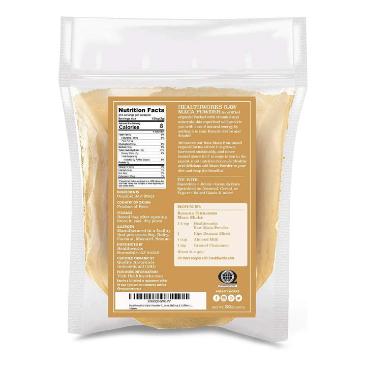 Polvo De Maca Orgánico 100% Natural 250g Energizante Y Nutri - Imagen 2