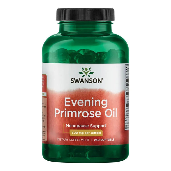 Aceite De Onagra 500mg 250 Capsulas Omega 6 Natural Equilibrio Hormonal Piel Hidratada