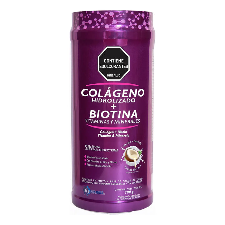 Colágeno Hidrolizado Biotina X3 Vainilla - Imagen 2