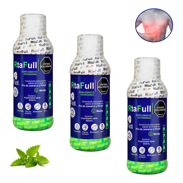 3 Rtafull Salud Higado Graso Menta - Imagen 1