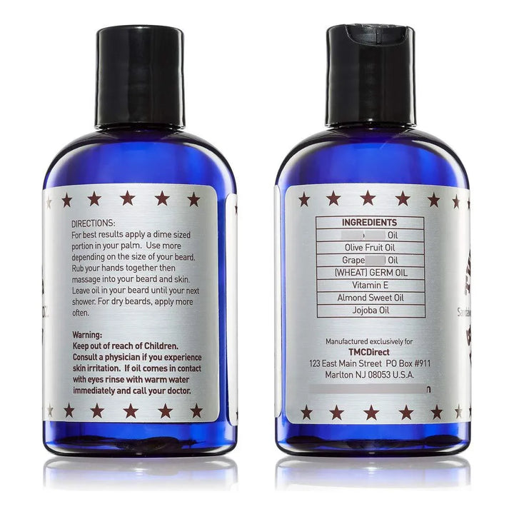 Aceite De Sándalo Para Barba Acondicionador Masculino Cuidad Fragancia - Imagen 2