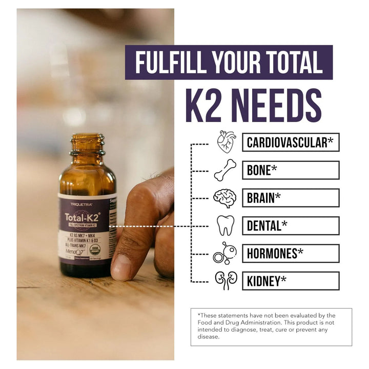 Vitamina K2 Mk7 Mk4 Con Coefactor K1 Y Vitamina D3 620 Mcg D - Imagen 4