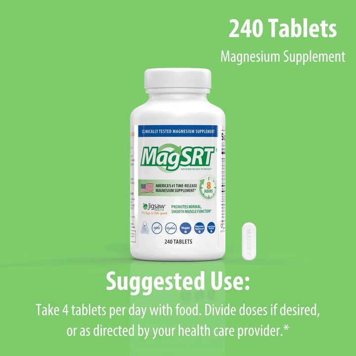 Magnesio Srt 5704 Regular 30 Porciones 1000 Mg - Imagen 7