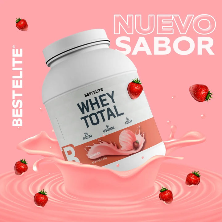 100% Whey Total 5 Libras Proteina Limpia 5lb 5 Lb De Best Elite Pure Protein Standard - Imagen 3