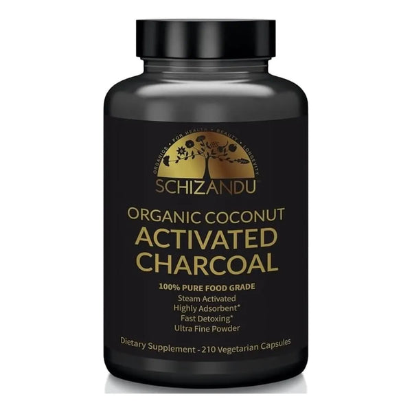 Capsulas De Carbon Vegetal Y Coco Organico 210 Unidades Desintoxicante Y Blanqueador Dental