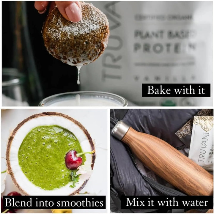 Proteína De Guisante En Polvo Sabor Vainilla Orgánica 20 G P - Imagen 6