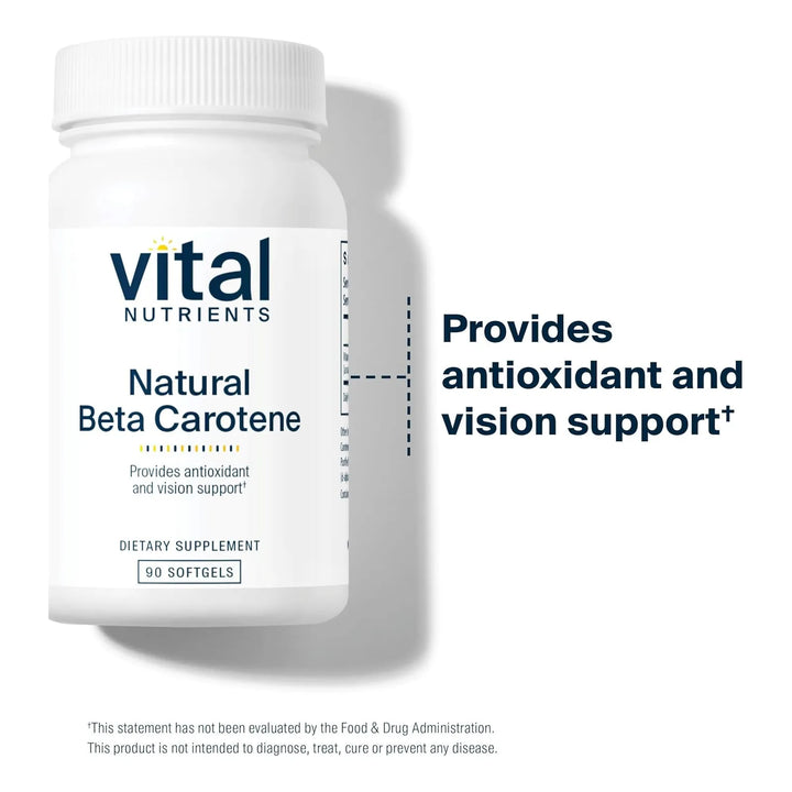 Beta Caroteno Natural 25000 Ui Antioxidante Alta Dosis Apoyo - Imagen 3