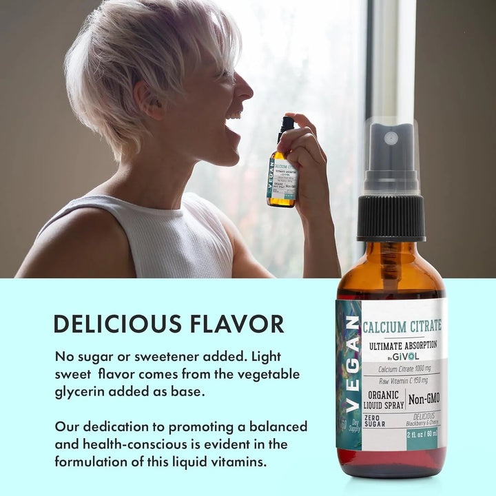 Aerosol Líquido De Calcio 1000 Mg Y Vitamina C 150 Mg Sabor - Imagen 6