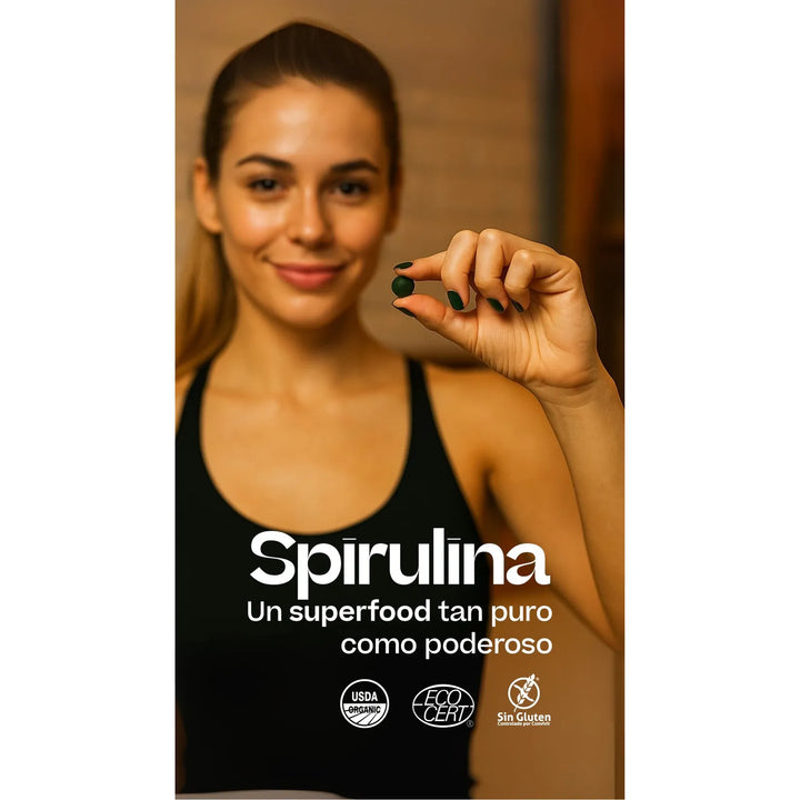 Espirulina Premium En Tabletas 100 Unidades - Imagen 5