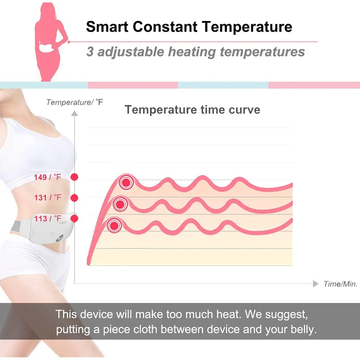 Almohadilla Térmica Portátil Inalámbrica 3 Niveles Calor Mas - Imagen 7