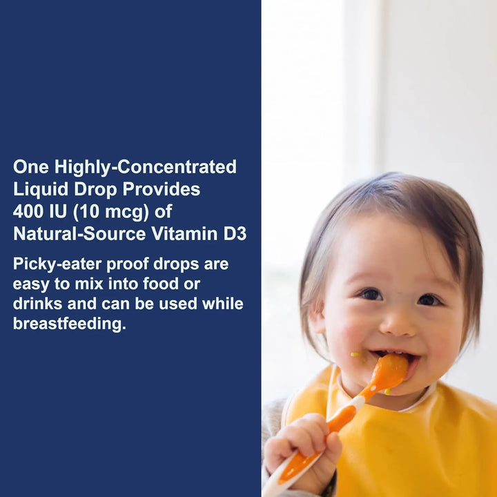 Carlson Baby Super Daily D3 400 Ui 10 Mcg Bebes 365 Gotas - Imagen 4