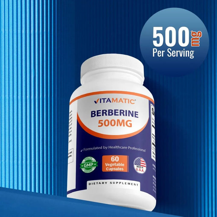 Berberina 500 Mg 60 Cápsulas Vegetales Naturales Fabricación - Imagen 6