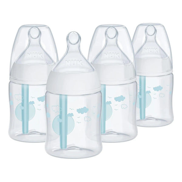 Biberón Anticólicos Flujo Suave 150ml Reduce Gases Y Reflujo Fácil Limpieza