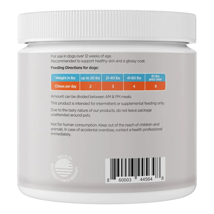 Aceite De Pescado Omega 3 Para Perros Masticable Mejorador D - Imagen 7