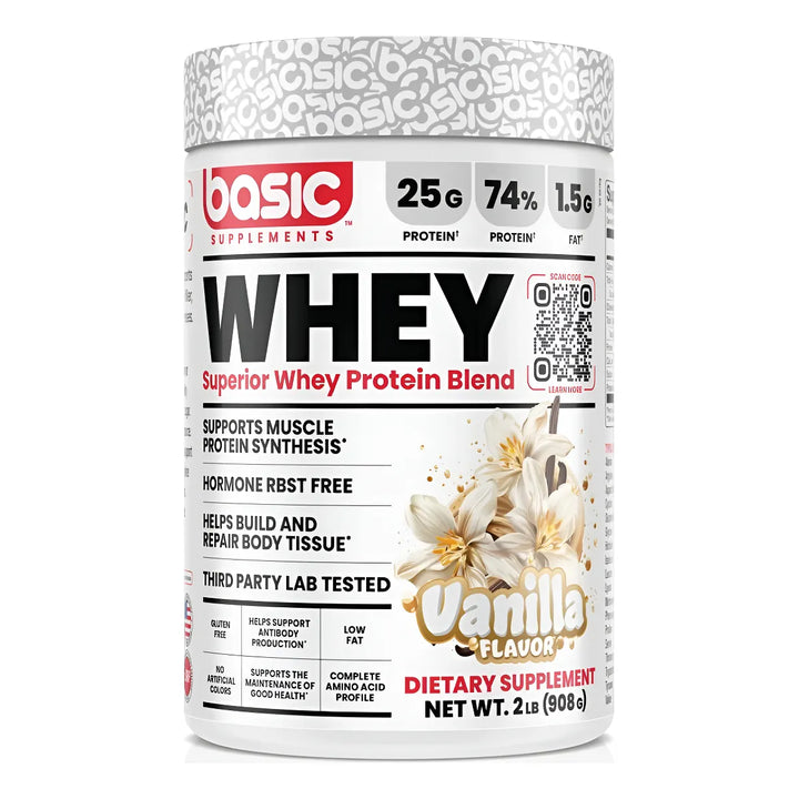 Proteina Whey 2 Lb Basic - Imagen 1