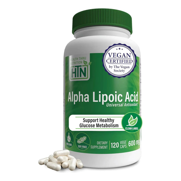 Ácido Alfa Lipoico 600 Mg 120 Cápsulas Antioxidante Universa - Imagen 1