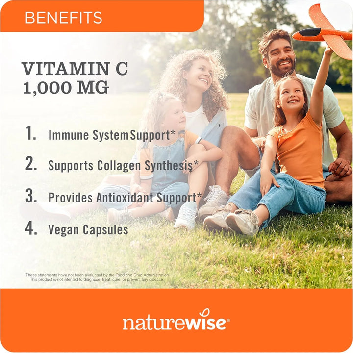 Cápsulas De Vitamina C 1000 Mg Apoyo Inmunológico Y Síntesis - Imagen 2