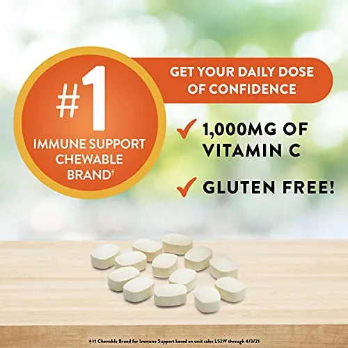 Airborne Vitamina C 1000mg Masticable Niños 116 Tabletas - Imagen 4