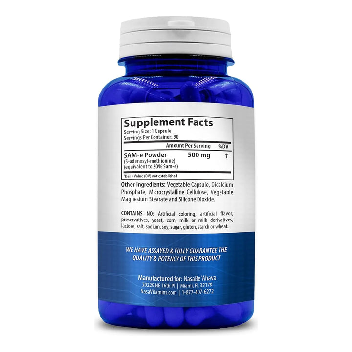 Sam-e 500mg Fácil Absorción Apoyo Articular Y Estado De Ánim - Imagen 2