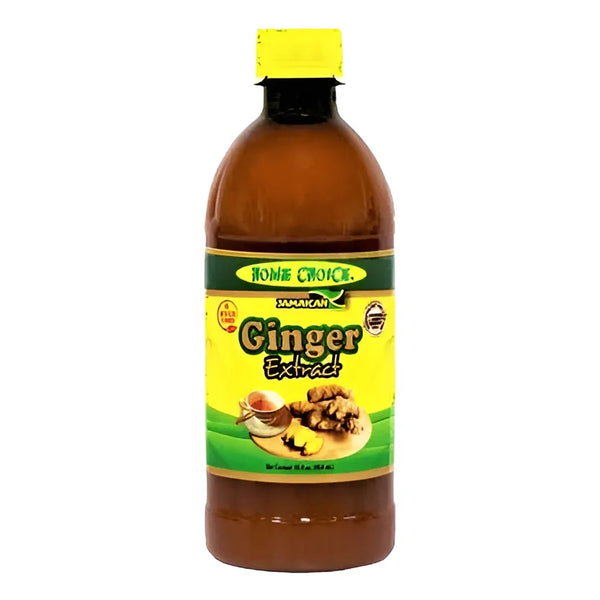 Aromatizante De Jengibre Jamaicano Extracto 455 Ml Sabor Intenso Y Natural