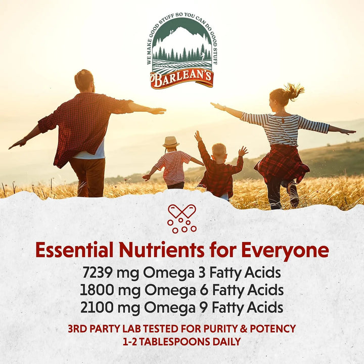 Aceite De Linaza Orgánico 7230mg Ala Omega-3 Premium 355 Ml - Imagen 5