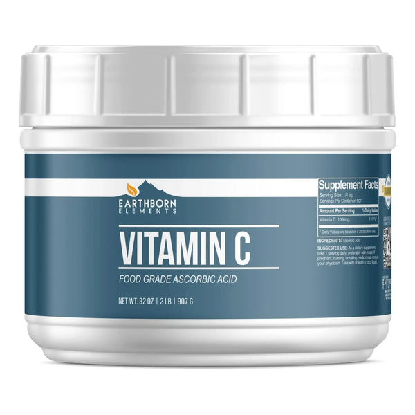 Vitamina C En Polvo 907 Gramos Ácido Ascórbico Limpiador Nat - Imagen 1