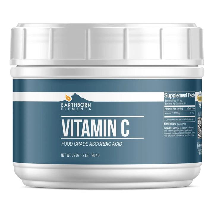 Vitamina C En Polvo 907 Gramos Ácido Ascórbico Limpiador Nat - Imagen 1