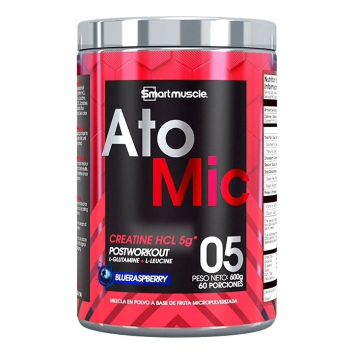Cre-atomic Hcl 600gr Smartmuscle - Imagen 2