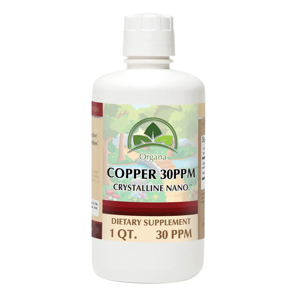 Cobre Líquido Cristalino Puro 30 Ppm Minerales Coloidales Sa - Imagen 1