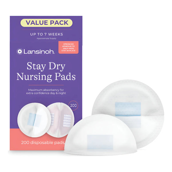 Almohadillas Desechables Para Lactancia Stay Dry Suaves Supe Color - Imagen 1