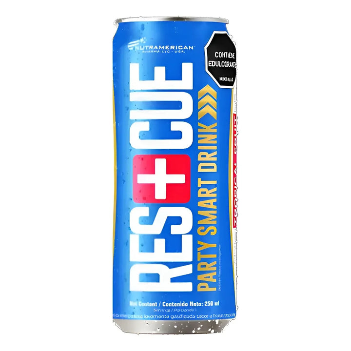 Rescue Lata 250ml Electrolitos Nutramerican Pack 12 Unidades Sabor Fru ...