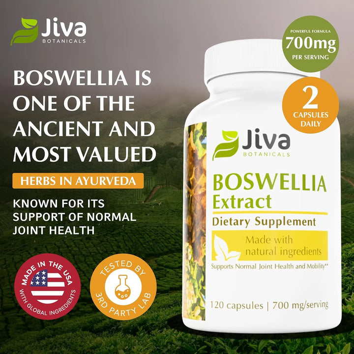 Cápsulas De Extracto De Boswellia Serrata 120 Unidades Con I - Imagen 3