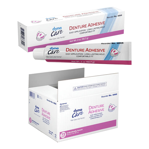 Adhesivo Para Dentaduras Postizas Con Sabor A Menta Fácil Ap - Imagen 1