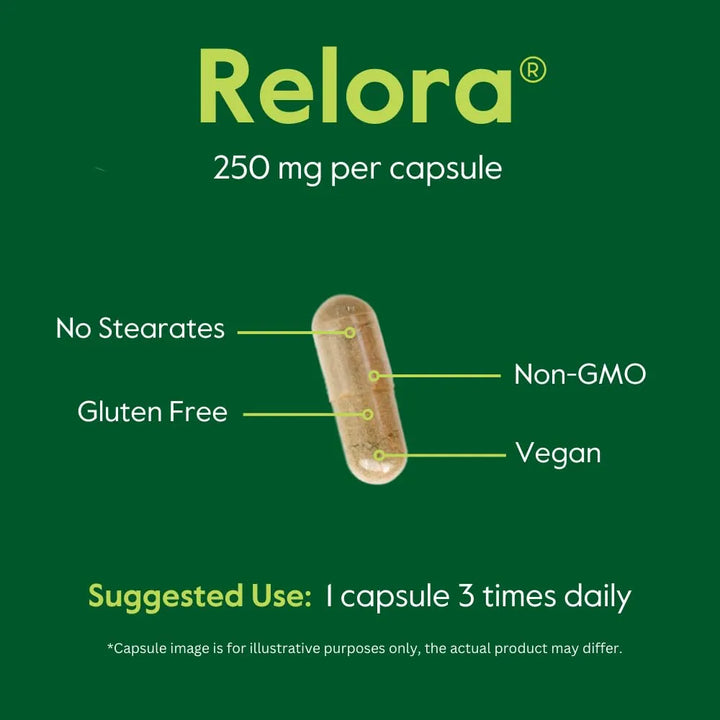 Cápsulas De Relora 250mg 240 Unidades Sin Rellenos Sin Estea - Imagen 6