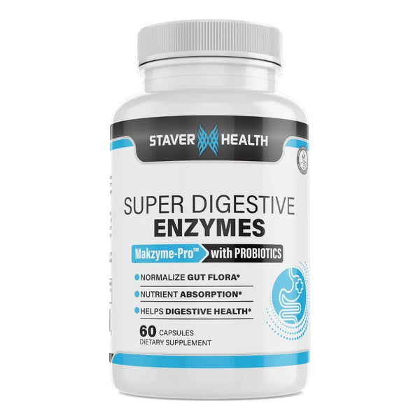 Cápsulas De Enzimas Digestivas Mejora Tu Digestión Y Salud Intestinal