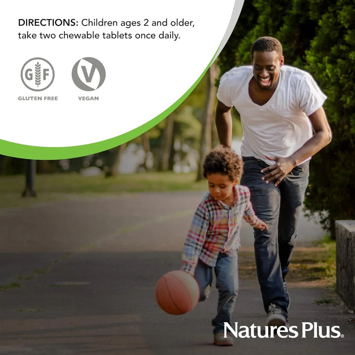 Multivitamínico Masticable Para Niños Sabor Naranja 180 Tabl - Imagen 6