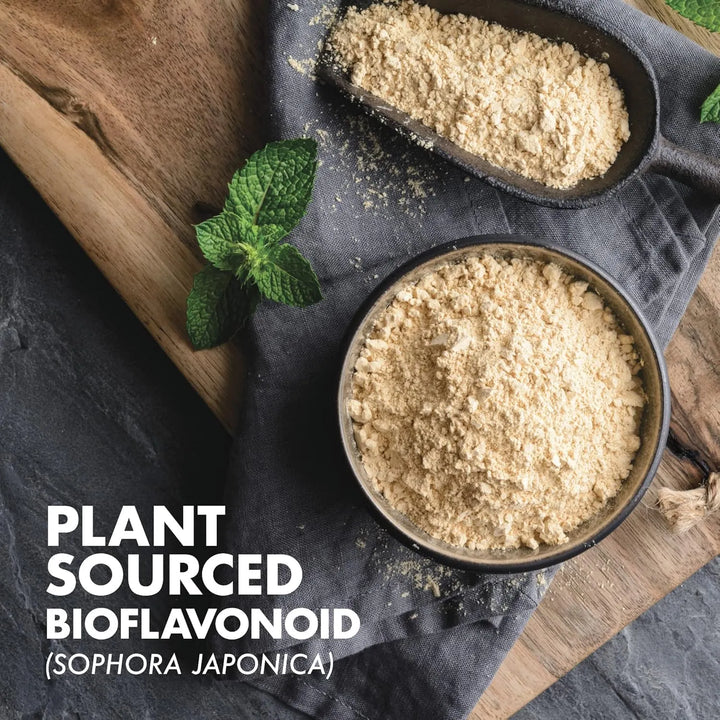 Rutin 500mg Bioflavonoide Antioxidante Apoyo Vascular 50 Cáp - Imagen 4