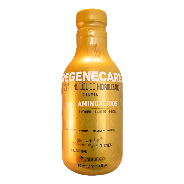 Colageno Liquido Hidrolizado Regenecare Durazno - Imagen 1