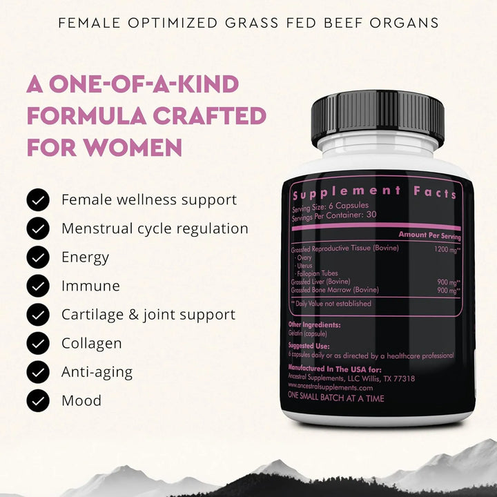 Suplemento Hepático Para Mujeres Colágeno Coq10 Vitamina B12 - Imagen 3
