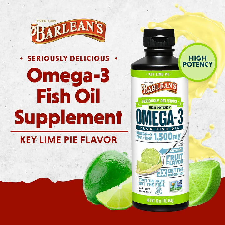 Aceite De Pescado Omega 3 1500 Mg Epa Y Dha Lima 1 Lb - Imagen 2