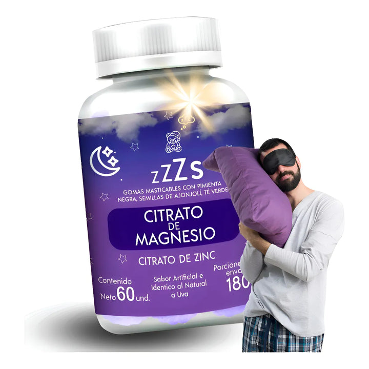 Gomas Para Dormir Sueño Profund Uva - Imagen 1