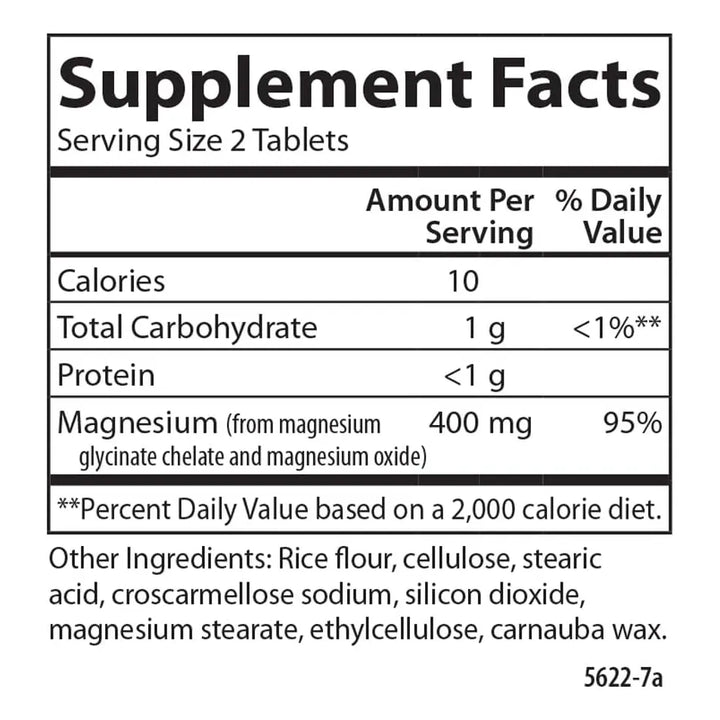 Glicinato De Magnesio 200 Mg Absorción Superior Salud Cardia - Imagen 4