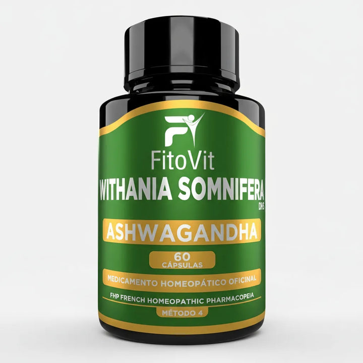 Ashwagandha Organica Y Pura 500mg Por Capsula Fitovit Original - Imagen 11