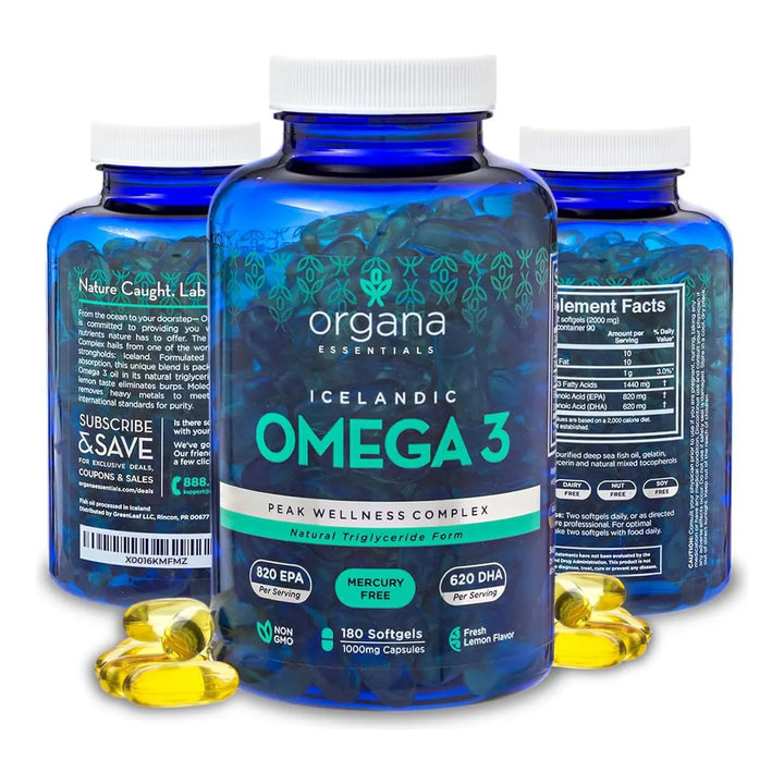 Aceite De Pescado Omega 3 2000 Mg Epa 820 Mg Dha 620 Mg 180 - Imagen 6