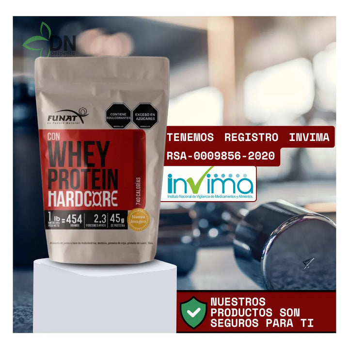 Whey Protein Hardcore 1 Lbs Fun - Imagen 5